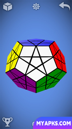 Magic Cube Rubik Puzzle 3D