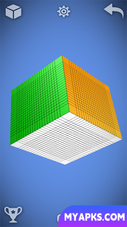 Magic Cube Rubik Puzzle 3D