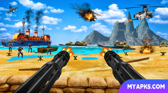 Call of Beach: Defense War