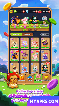 LINE Pokopang - puzzle game!