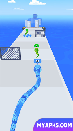 Snake Run Race・3D Running Game