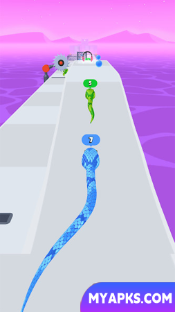 Snake Run Race・3D Running Game