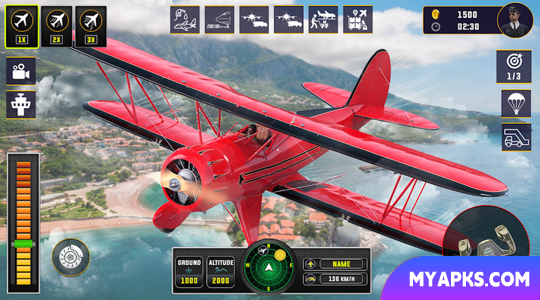 Airplane Games 3D: Pilot Games