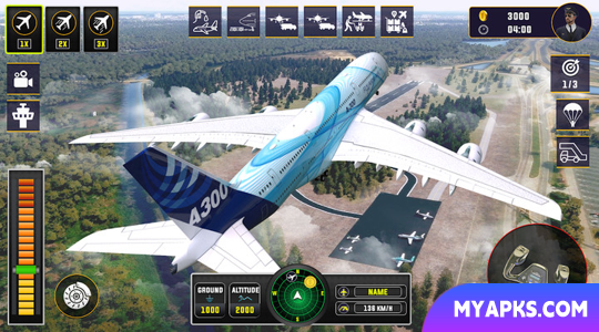 Airplane Games 3D: Pilot Games