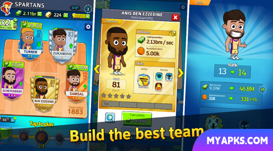 Idle Five Basketball tycoon 