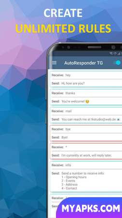 AutoResponder for Telegram