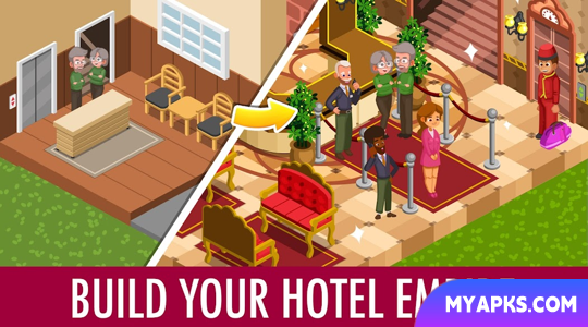 Hotel Tycoon Empire: Idle game 