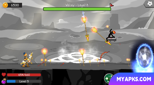 Stickman Fight Archer Survival 