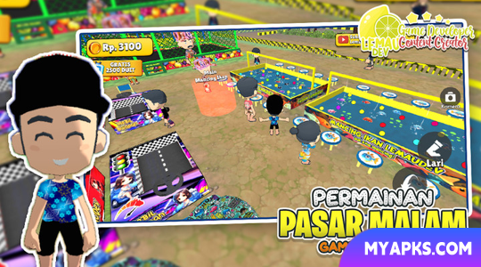 Simulator Game Pasar Malam 3D