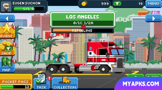 Pocket Trucks: Route Evolution