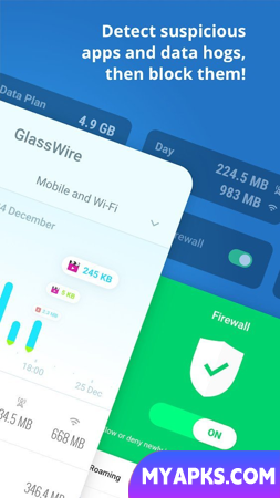 GlassWire Data Usage Monitor