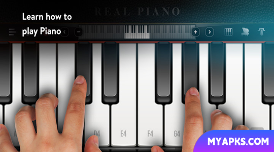 Real Piano electronic keyboard