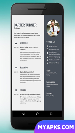 Resume Builder & CV Maker