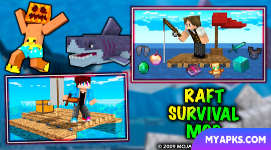 Survival Raft Mod Minecraft