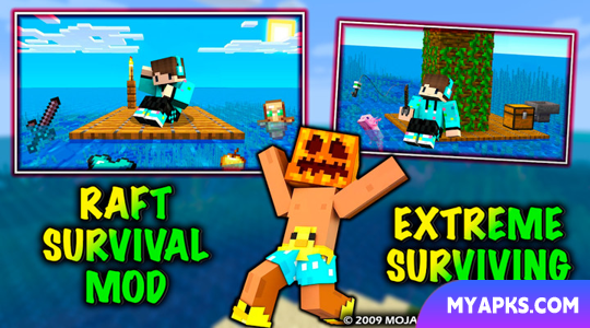 Survival Raft Mod Minecraft