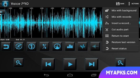 Voice PRO - HQ Audio Editor