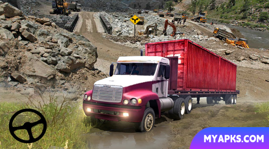 Heavy Cargo Truck Driving Game