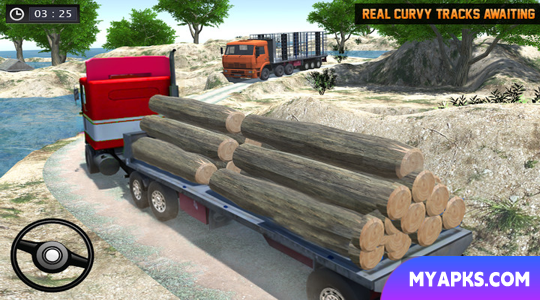 Heavy Cargo Truck Driving Game