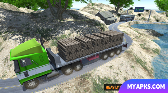 Heavy Cargo Truck Driving Game