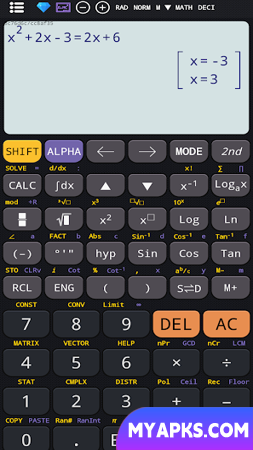 Scientific calculator plus 991 