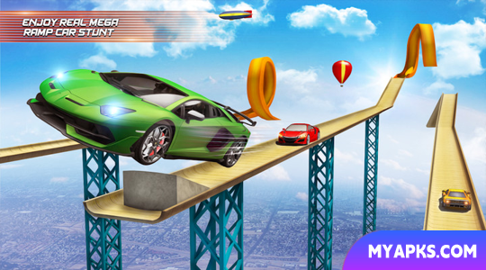 Mega Ramp Car Racing Master 3D