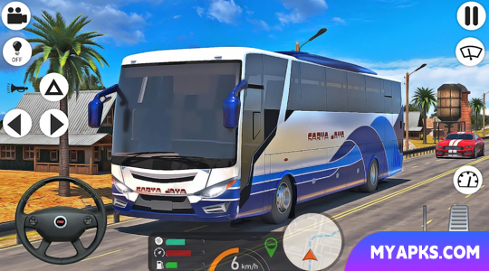 US Bus Simulator Driving Game 