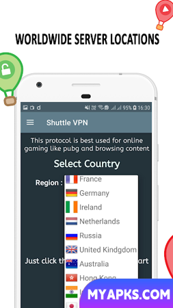 Shuttle VPN : Secure VPN Proxy 