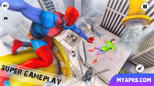 Spider Hero Man Rope Games 