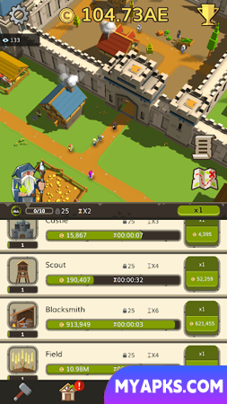 Medieval: Idle Tycoon Game 