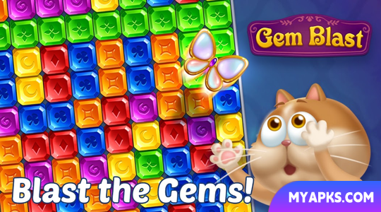 Gem Blast: Magic Match Puzzle 