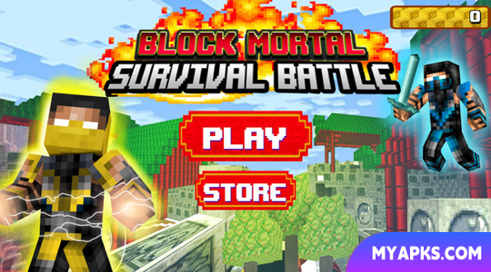 Block Mortal Survival Battle