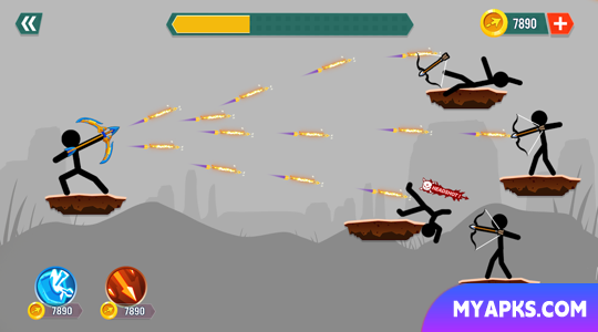 Stickman Archer: Stick Bow War 