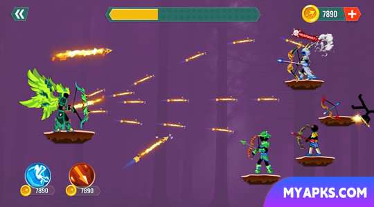 Stickman Archer: Stick Bow War 