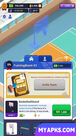 Idle Basketball Arena Tycoon