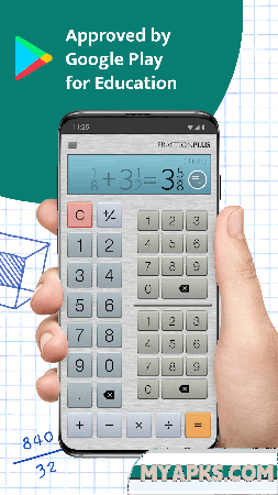 Fraction Calculator Plus