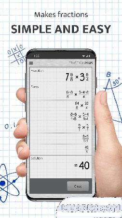 Fraction Calculator Plus