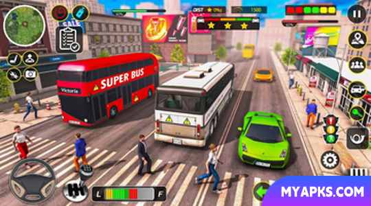 Coach Bus 3D Driving Games