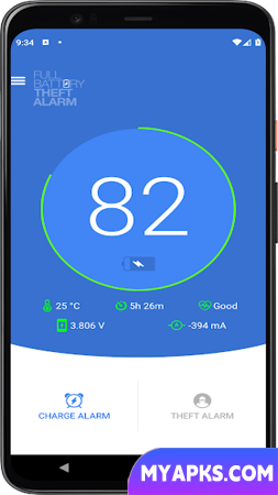 Full Battery & Theft Alarm 