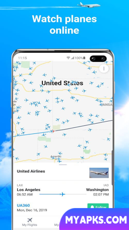 Planes Live - Flight Tracker