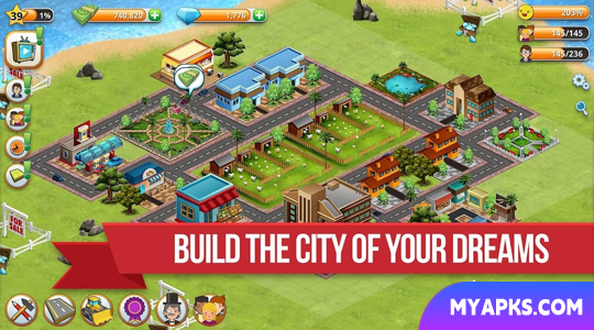 Village Island City Simulation 