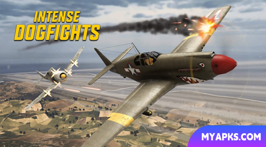 Wings of Heroes: plane games 