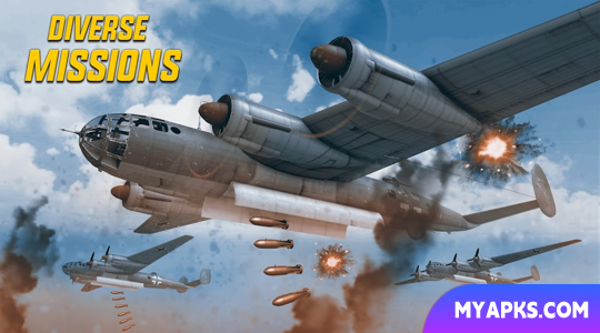 Wings of Heroes: plane games 