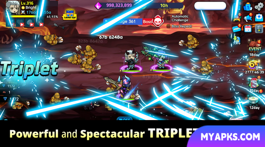 Triplet Heroes: Raising Game