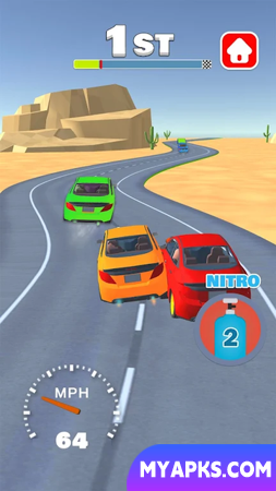 Merge Race - Idle Car games