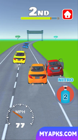 Merge Race - Idle Car games