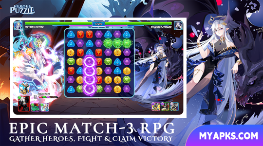 Heroes & Puzzles: Match-3 RPG 