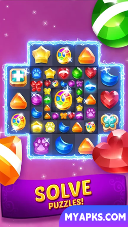 Genies Gems Match 3 Game