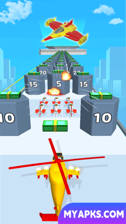 Airplane Evolution Race 3D