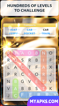 Word Search Nature Puzzle Game 