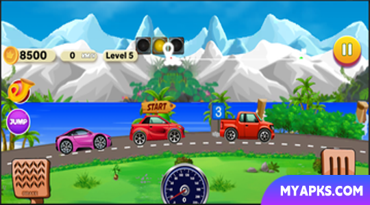 Hill Climb Car Racer Games